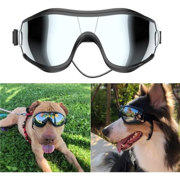 NEW - Dog Sunglasses Dog Goggles, UV Wind Dust Protection Medium or Large Dog - Picture 1 of 6